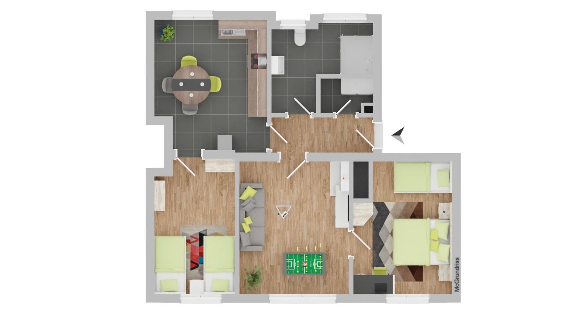 E&k Kleine Bandstrasse Appartement Wuppertal